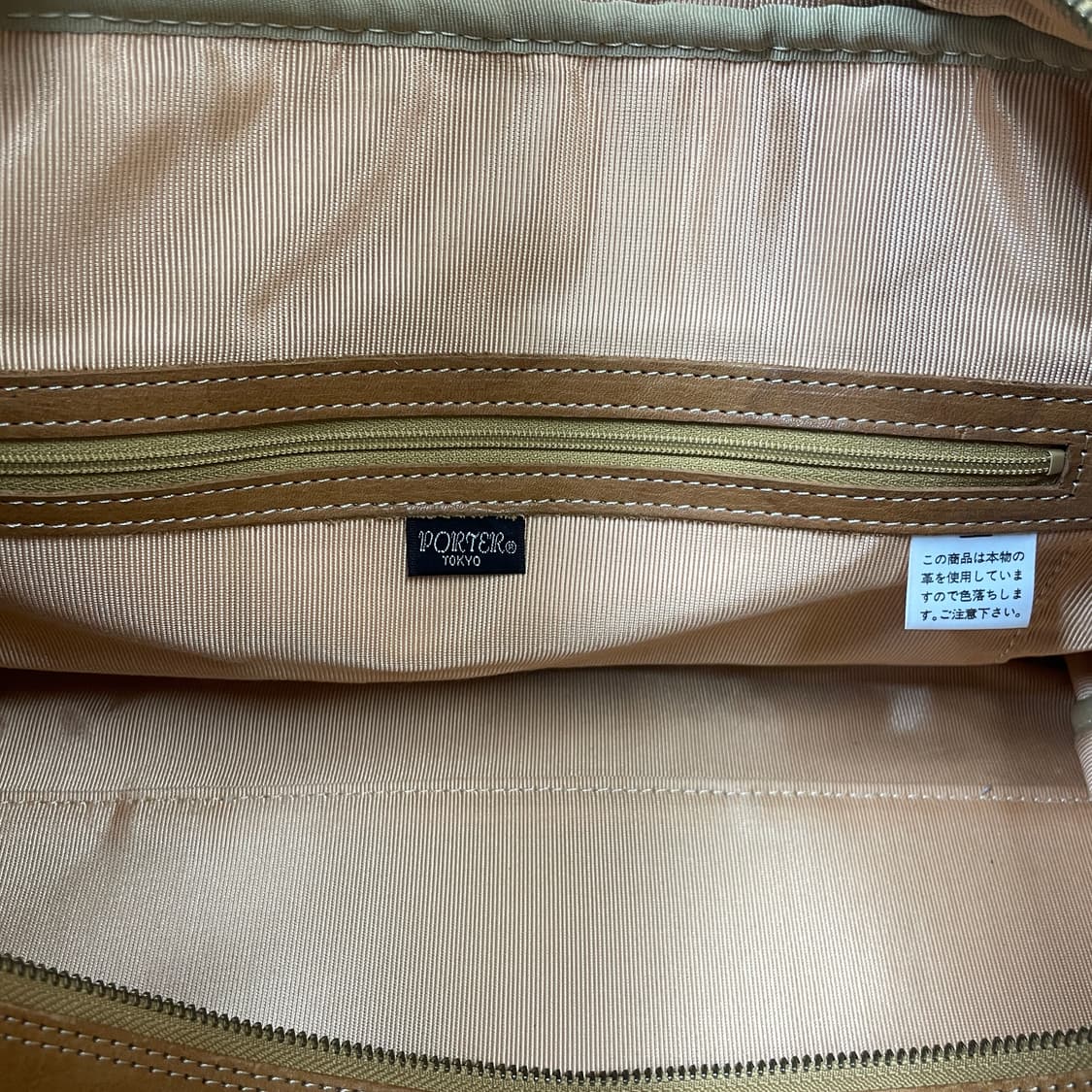 Porter(포터) x Caster 가죽 보스턴백 상품이미지5