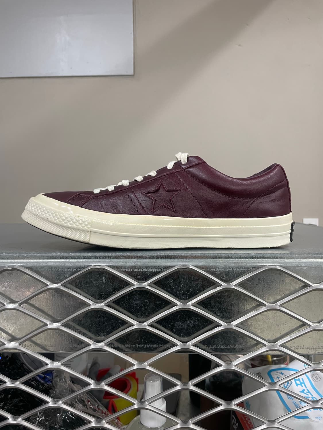 컨버스 원스타 레더 로우 버건디 270 (gr-4280) 상품이미지1