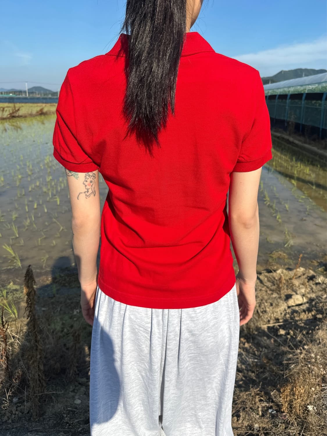 빈티지 라코스테 반팔 카라 티셔츠 상품이미지4