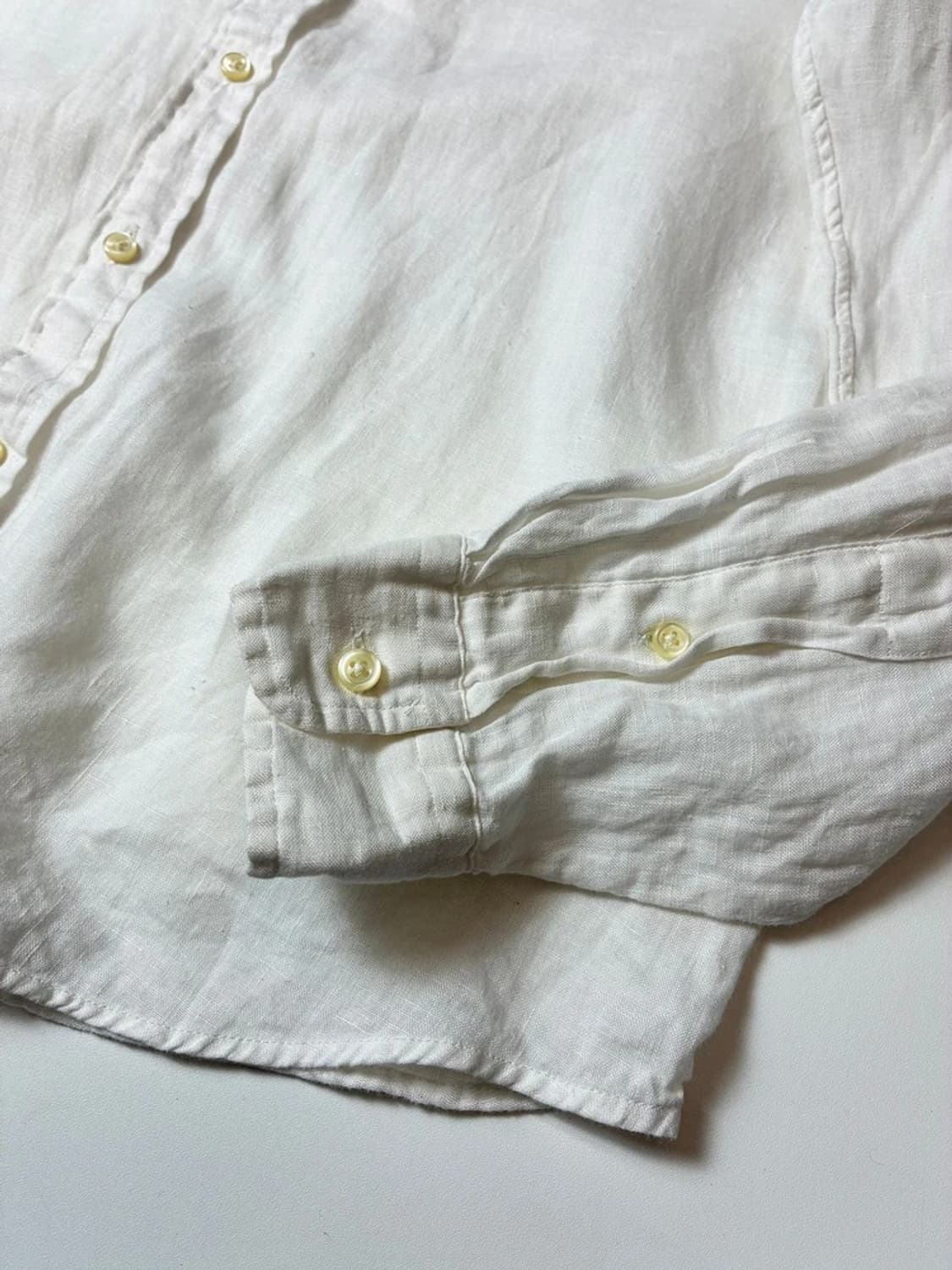 폴로 랄프로렌 클래식핏 100% 린넨 셔츠 PN8090 상품이미지4