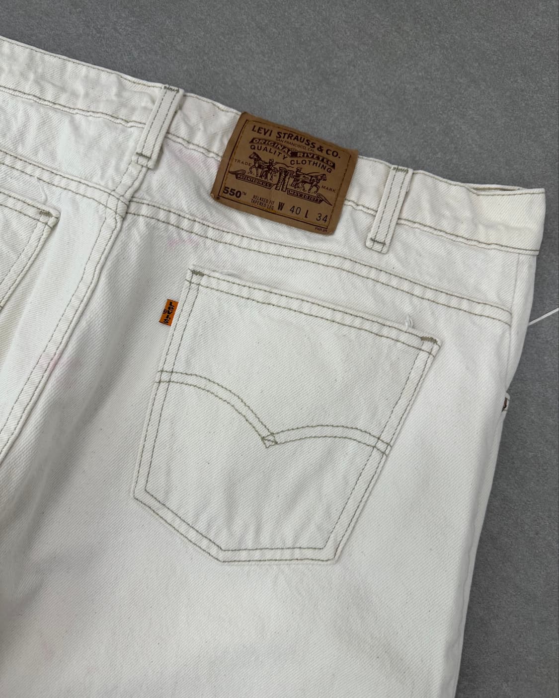 (허단48)90'S 리바이스 USA 550 오렌지탭-M2489 상품이미지1