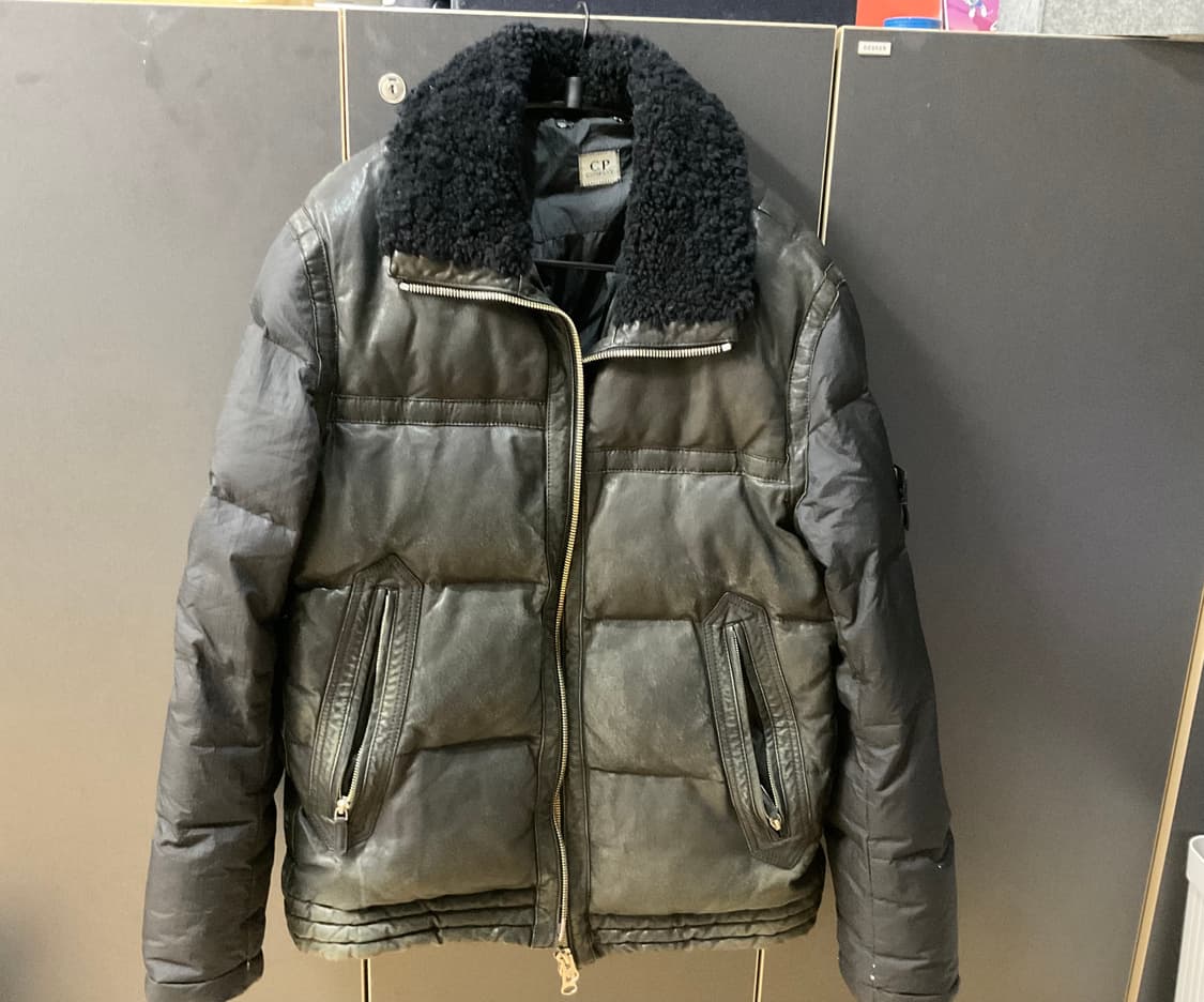 CP 컴퍼니 레더 퀼팅 자켓 (100) 상품이미지1