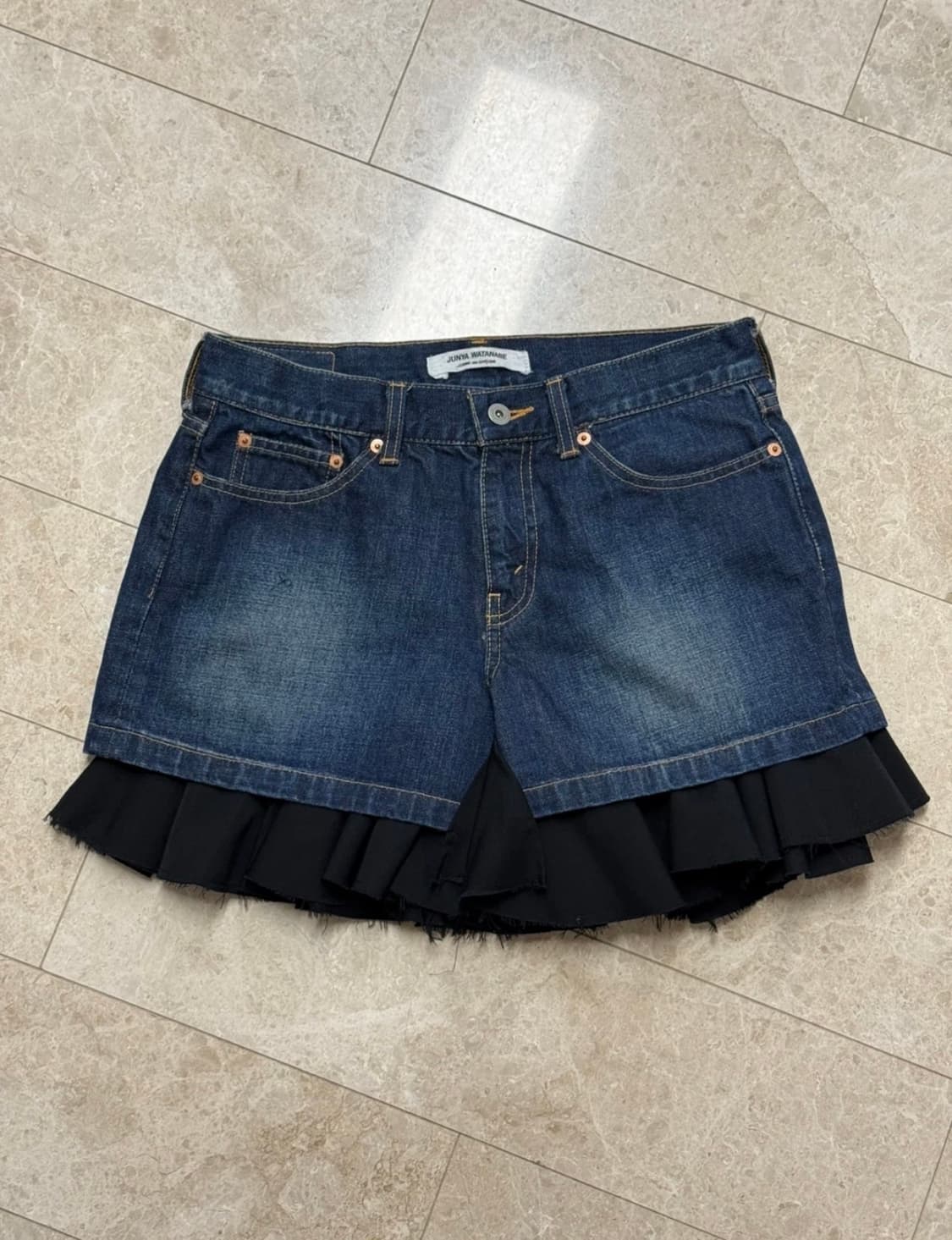 준야 와타나베 데님 스커트 S 상품이미지1