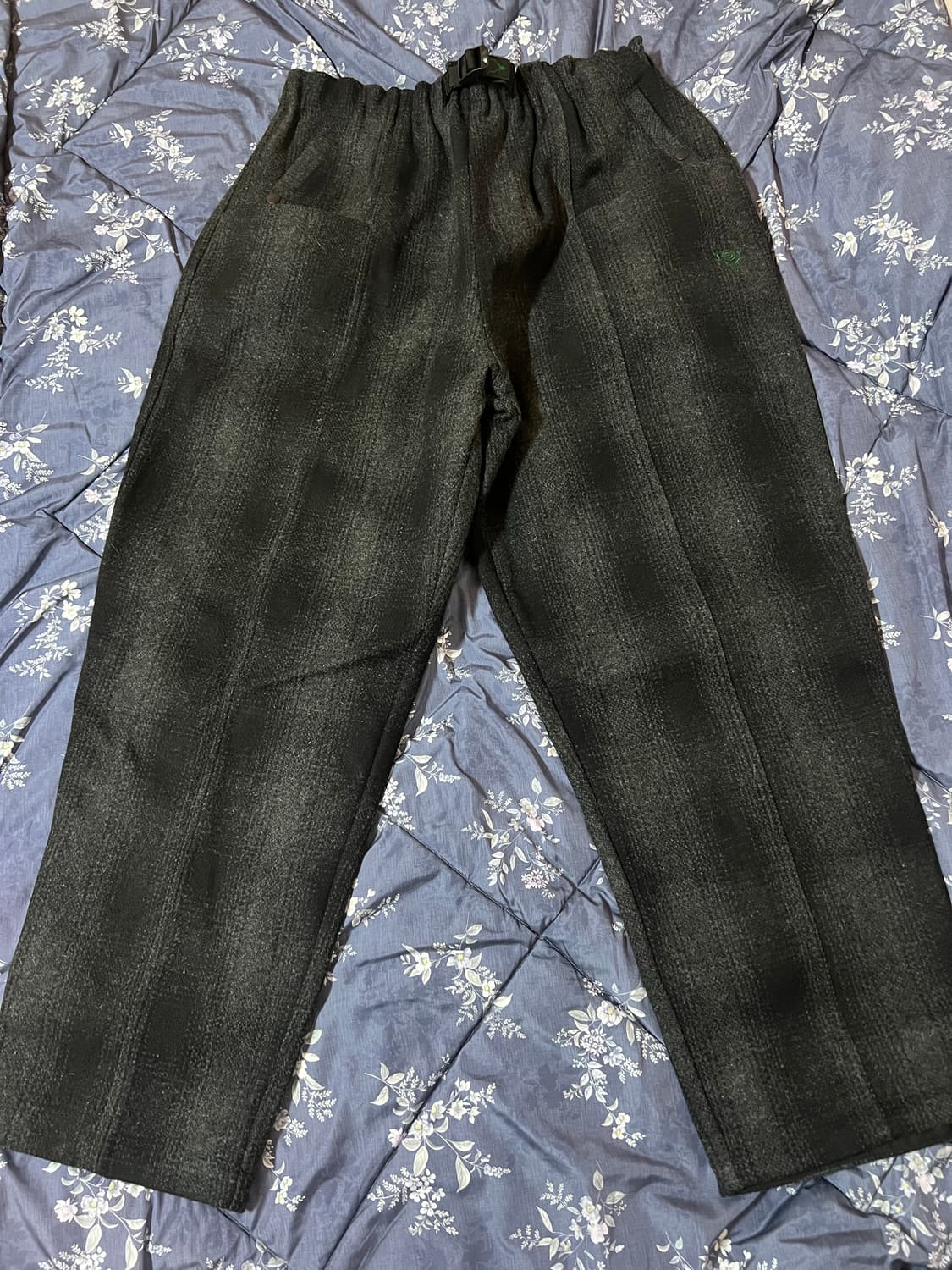 South2West8 남이서팔 C.S 벨티드 울 팬츠 버팔로체크 M사이즈 상품이미지1