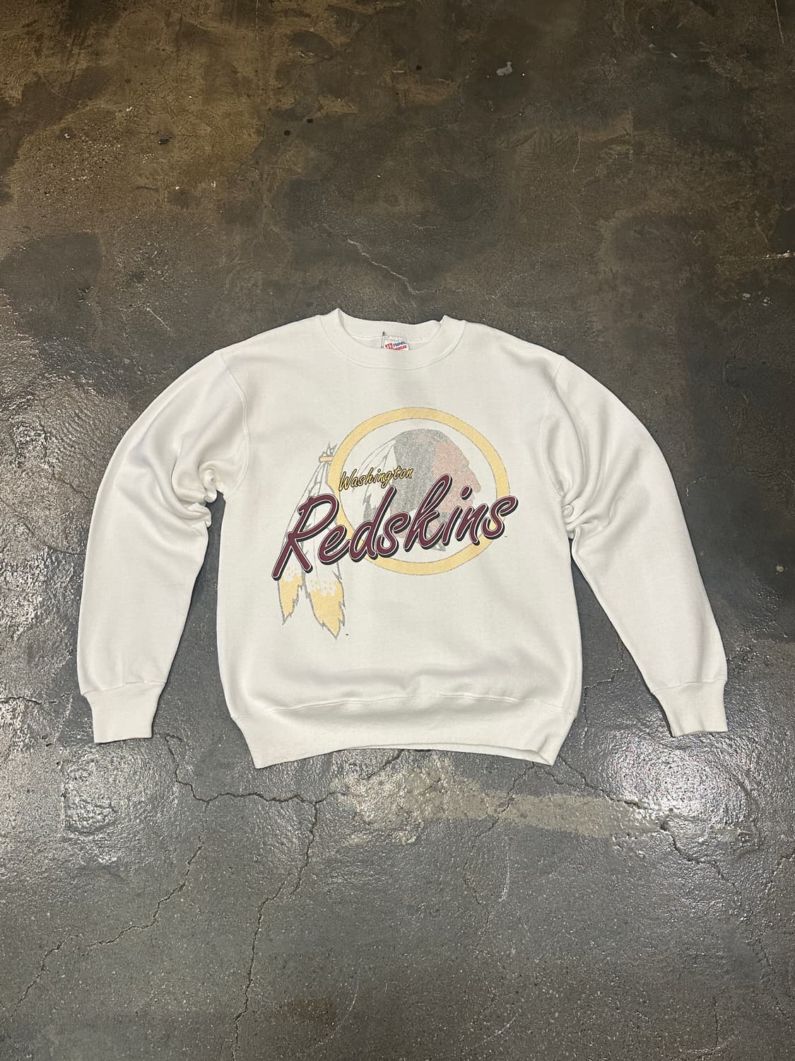 90s Hanes 헤인즈 Washington Redskins 스웻셔츠 M 상품이미지1