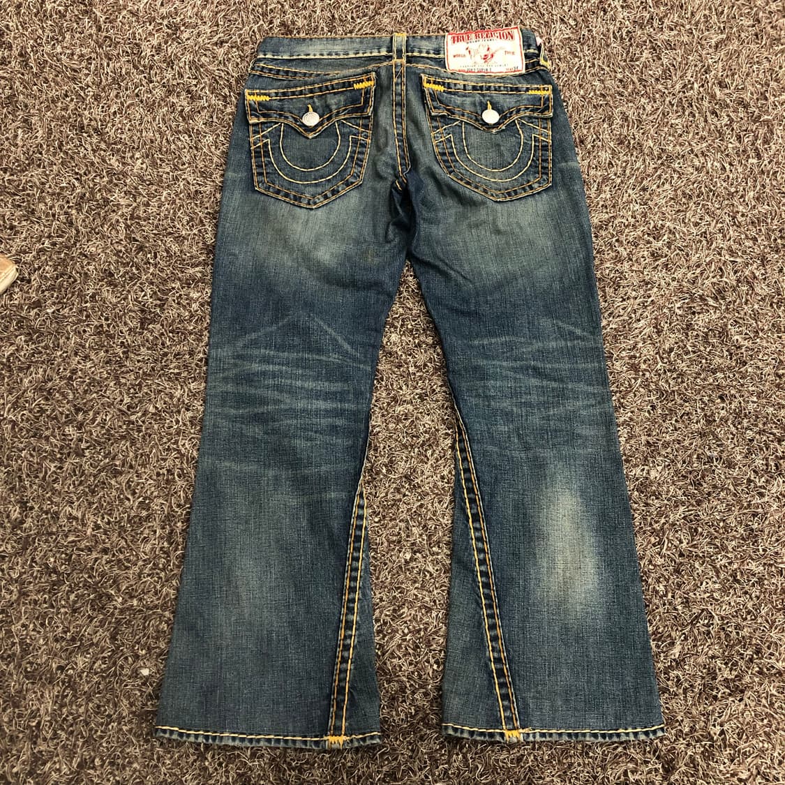 트루릴리전 Joey Super T 조이 슈퍼 티 부츠컷 데님 팬츠 상품이미지4