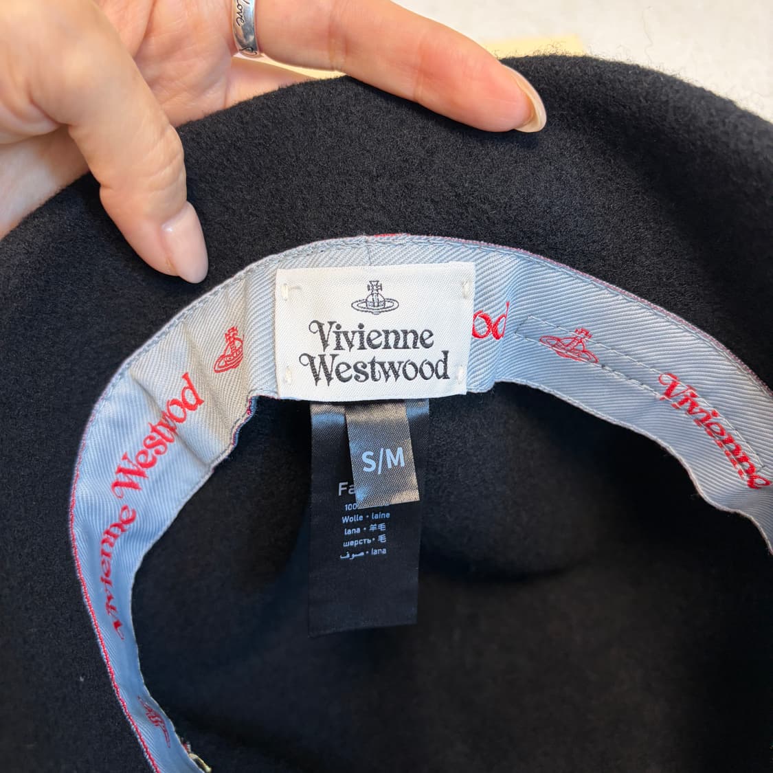 신상 비비안웨스트우드 크로쉐 울 버킷햇 상품이미지5