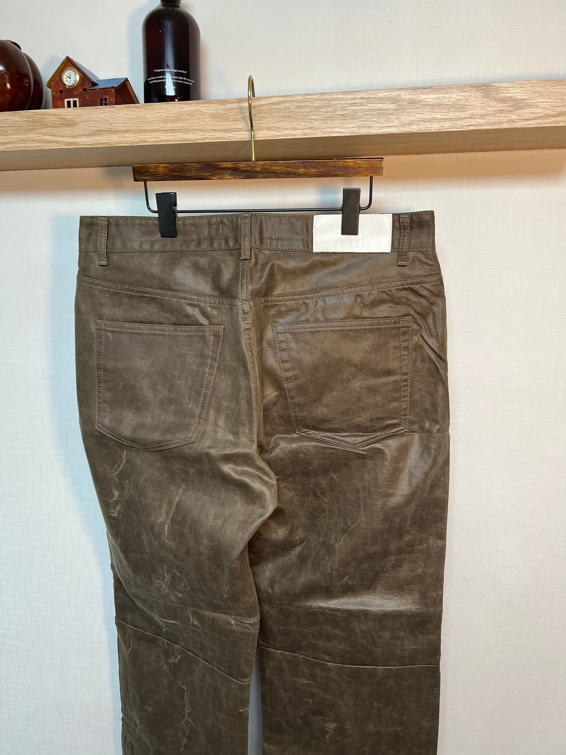 리트 레더 팬츠 상품이미지4