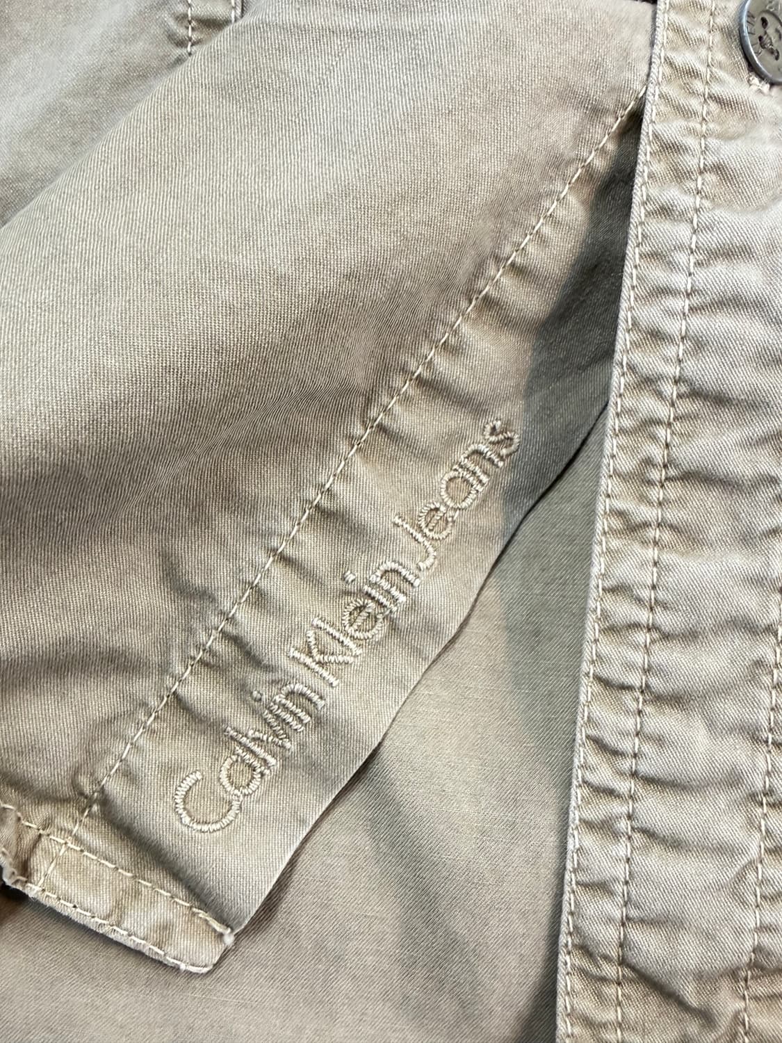 Calvin Klein jeans 빈티지 반팔 셔츠 어센틱셔링 상품이미지6