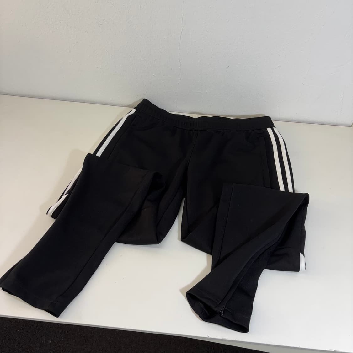 M 아디다스풋볼 블랙 머슬핏 CLIMACOOL 트레이닝 축구팬츠 상품이미지3