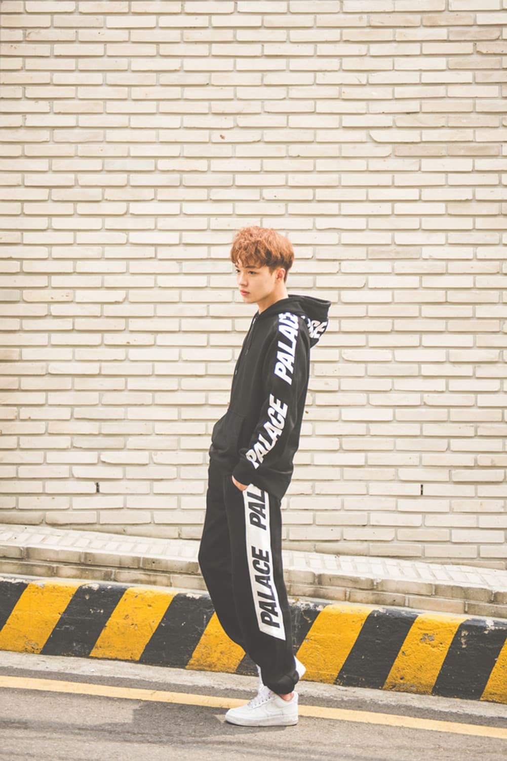 팔라스 라지업 Palace 블랙 트레이닝복 세트 상품이미지1