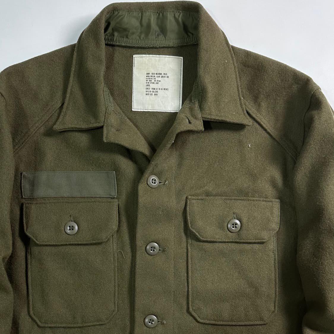 80s Og 108 울 셔츠 상품이미지4