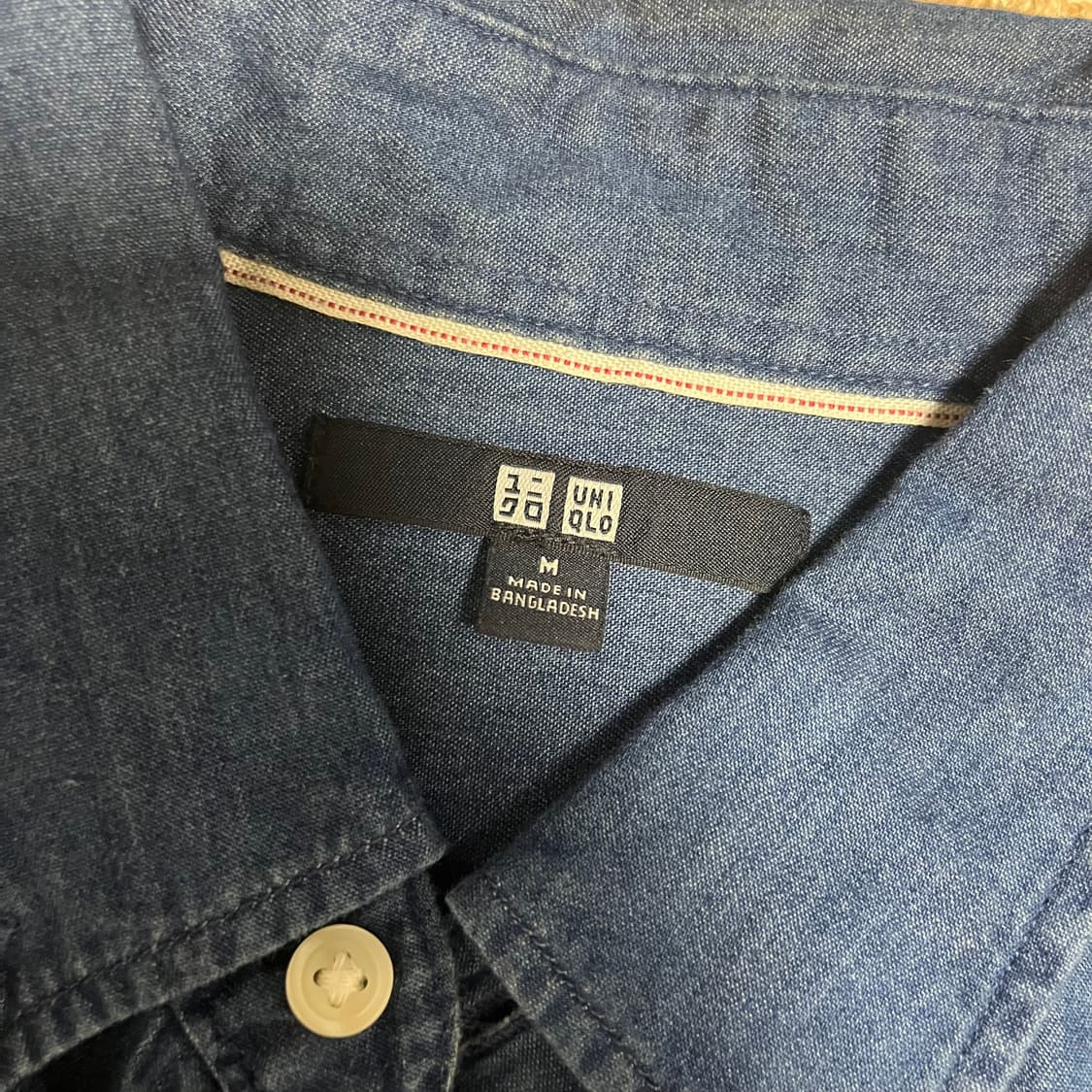 유니클로 데님 셔츠 상품이미지2