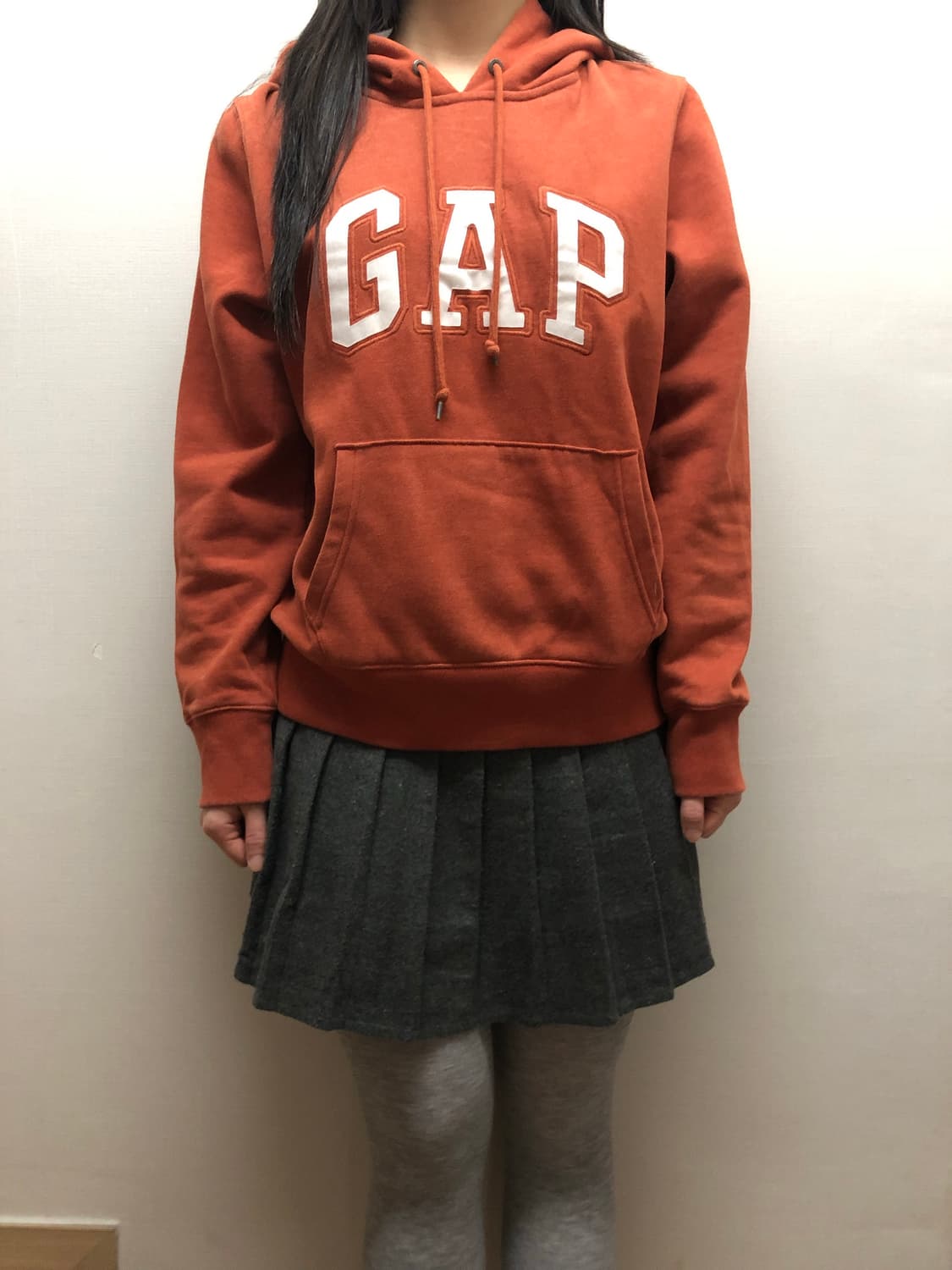 빈티지 갭 오렌지 후디 상품이미지1