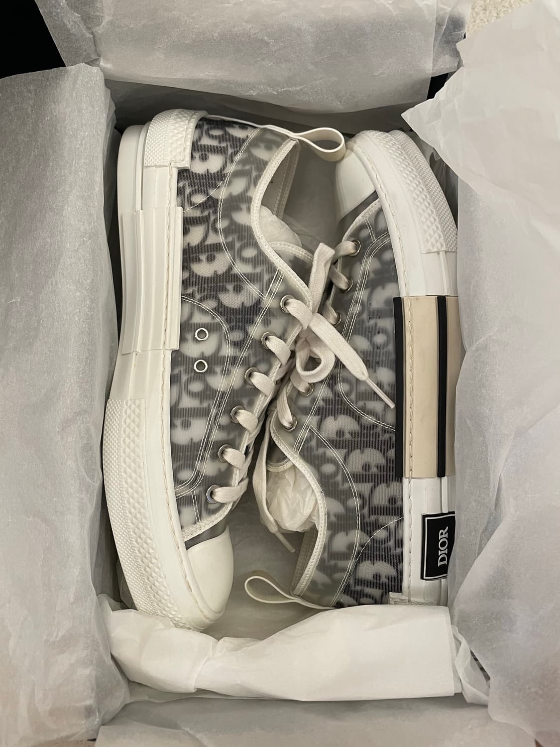 Dior b23 오블리크 로우탑 스니커즈 상품이미지4