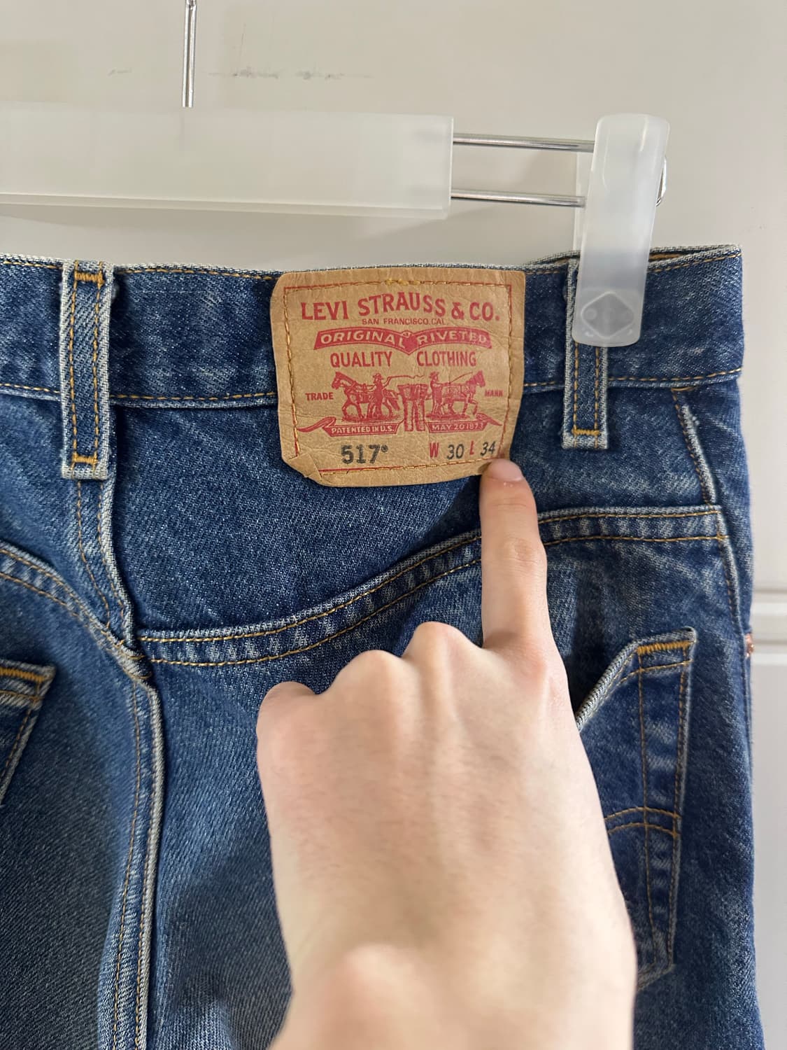 리바이스 levis 517 청바지 W30 L34 상품이미지3