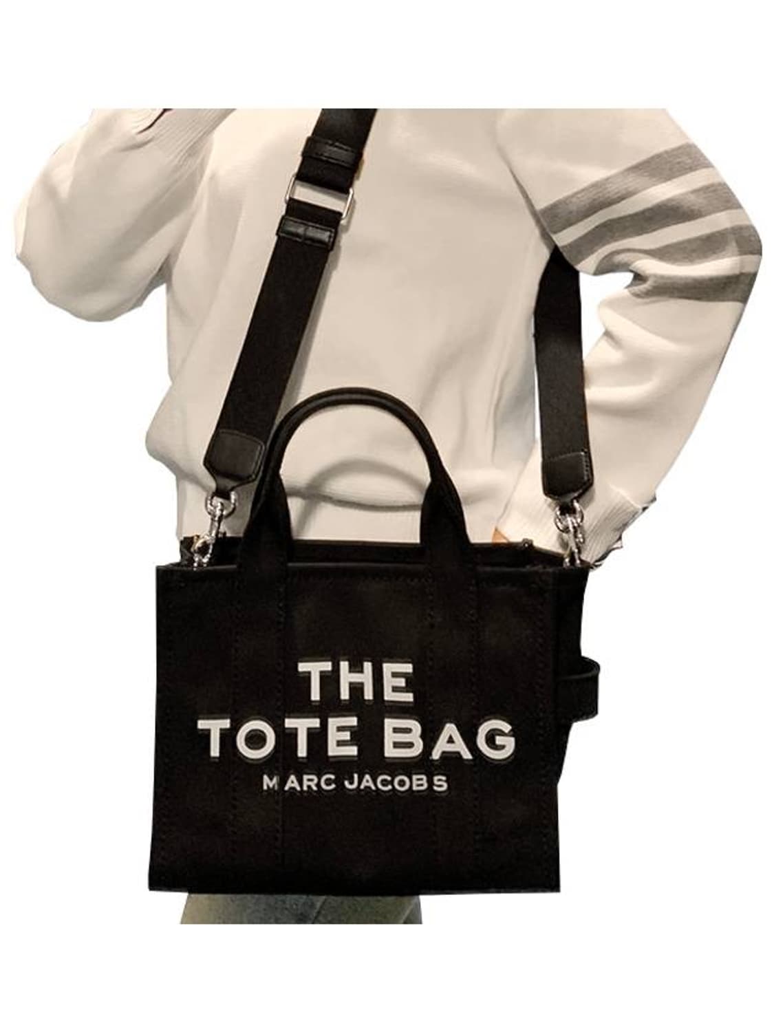 마크제이콥스 더 토트백 미듐 블랙 상품이미지1