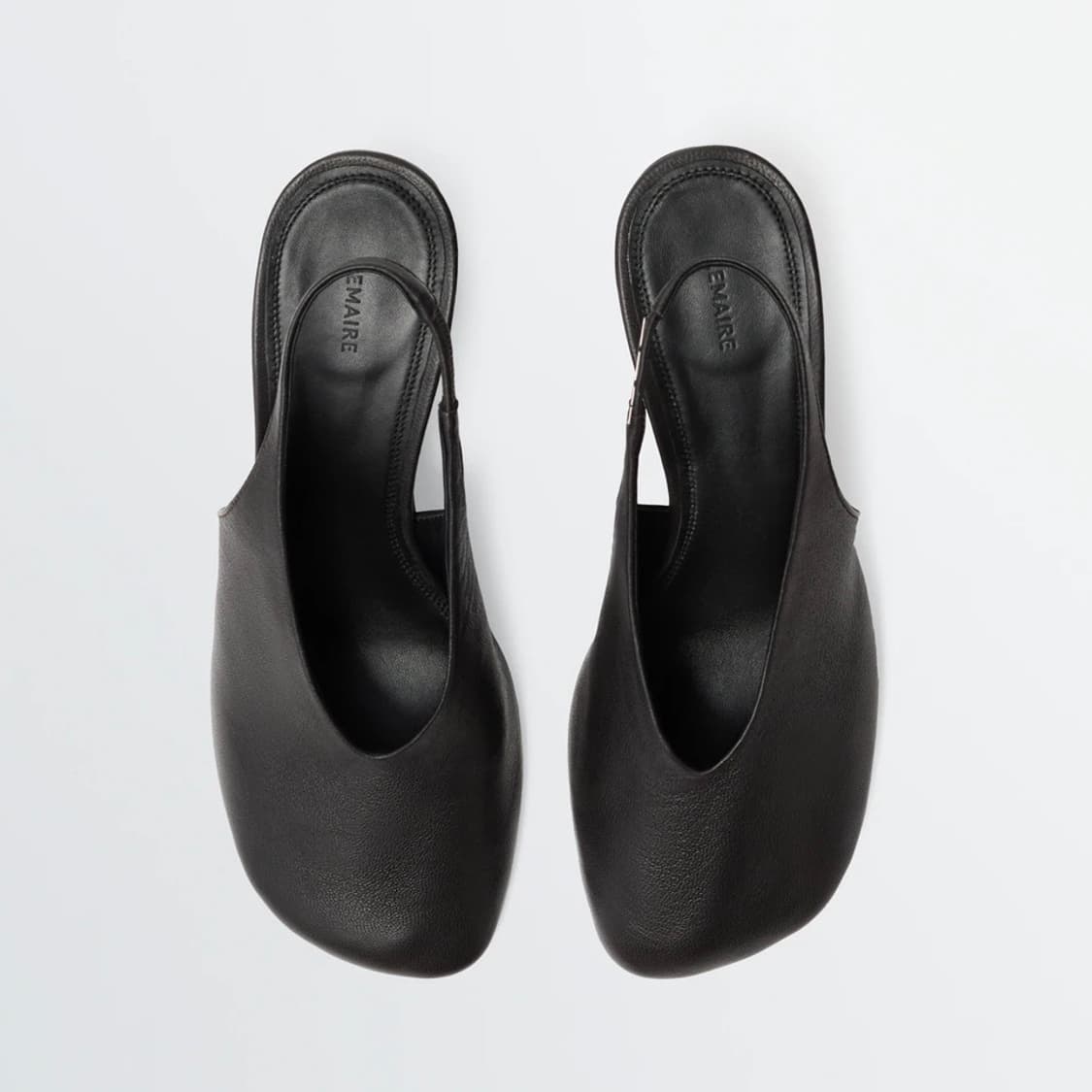 [37,38]르메르 26ss 글로브 슬링백 펌프스힐/다크 초콜렛 상품이미지3