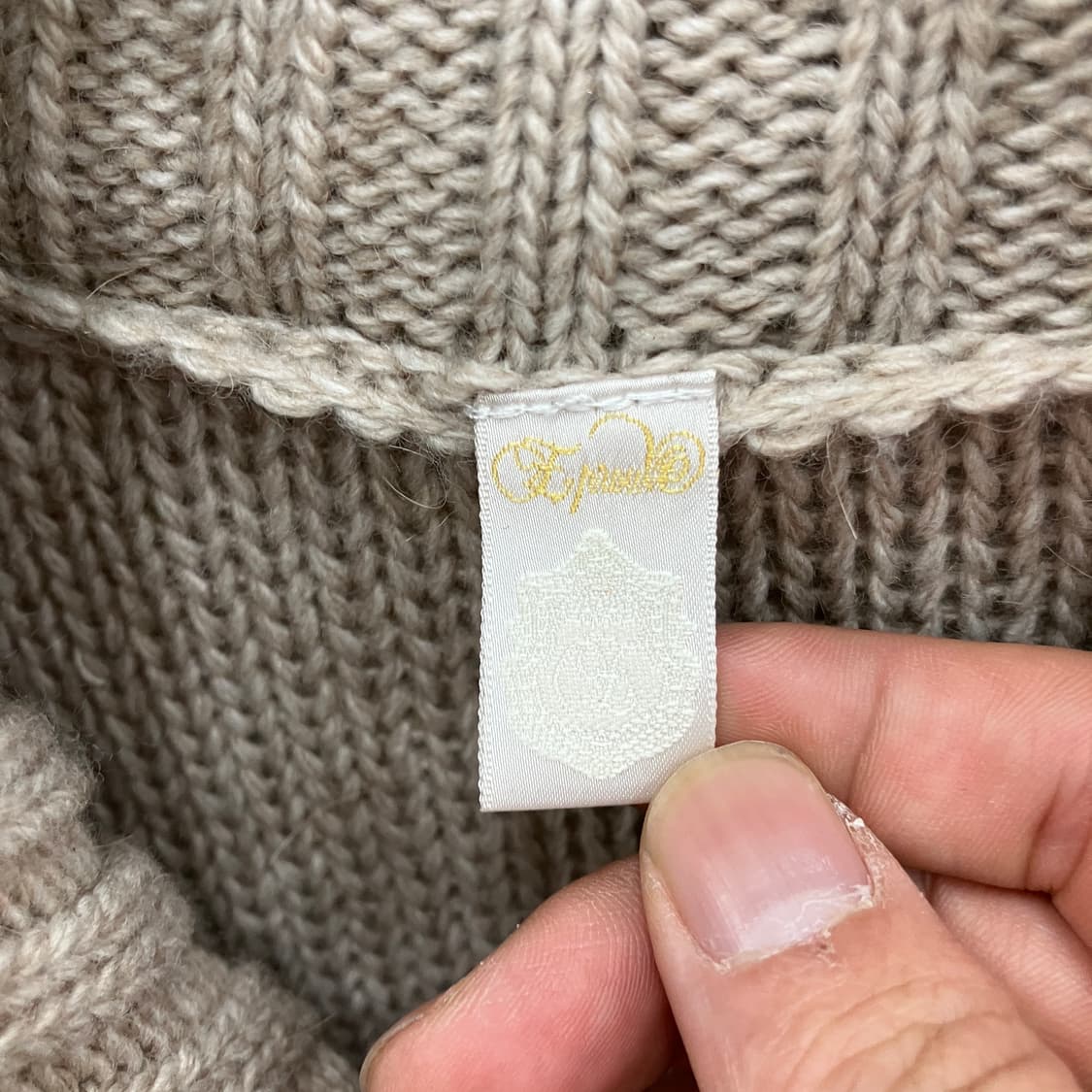 빈티지 모리 페어리 아이보리 숄 가디건 상품이미지4