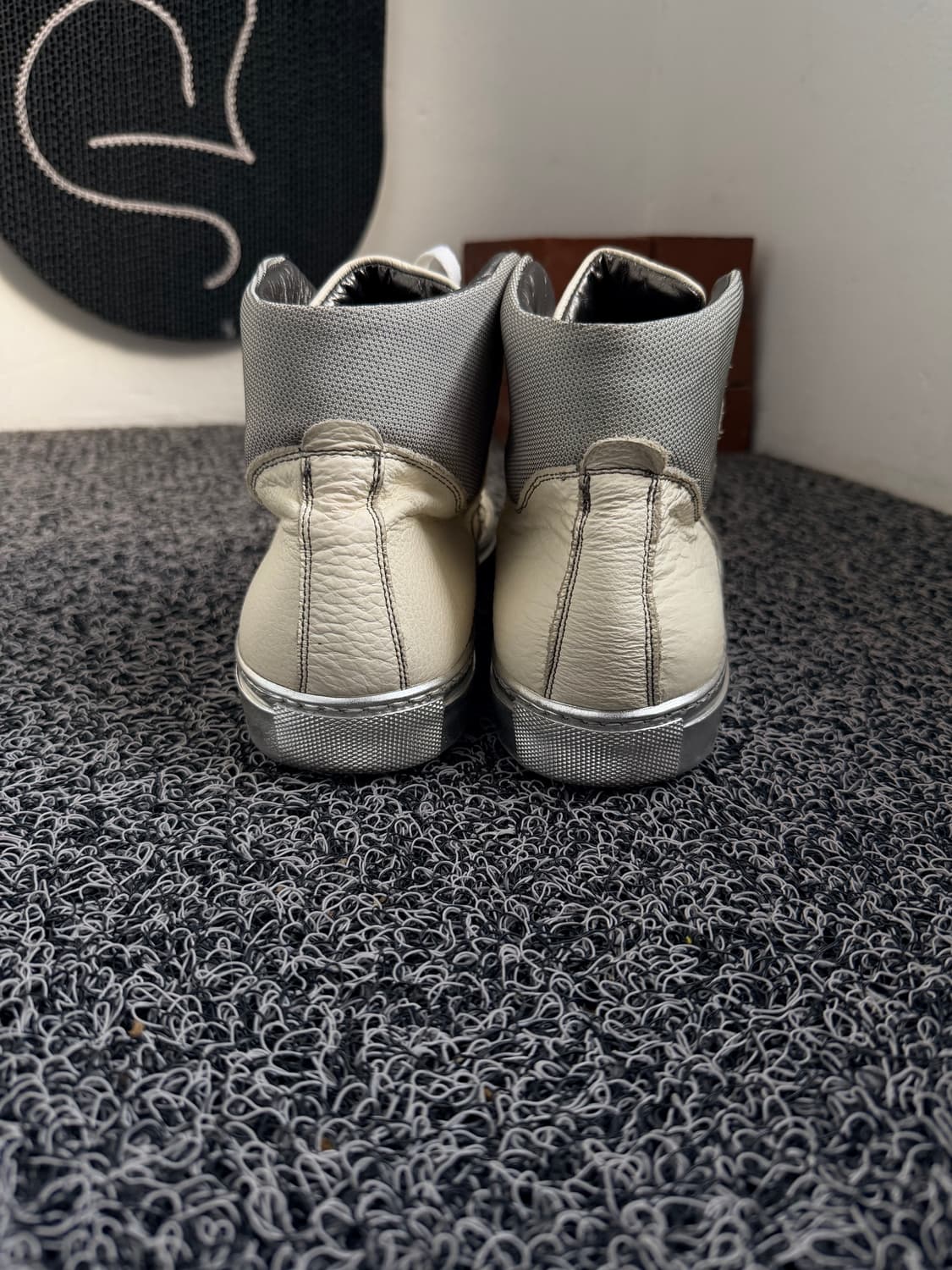 DAYTONA 프리미엄 레더 하이탑 스니커즈 상품이미지4