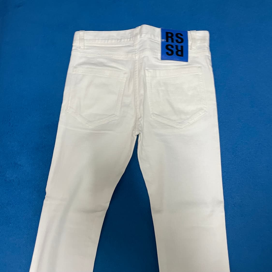 라프시몬스 15ss 블루 패치진 상품이미지2