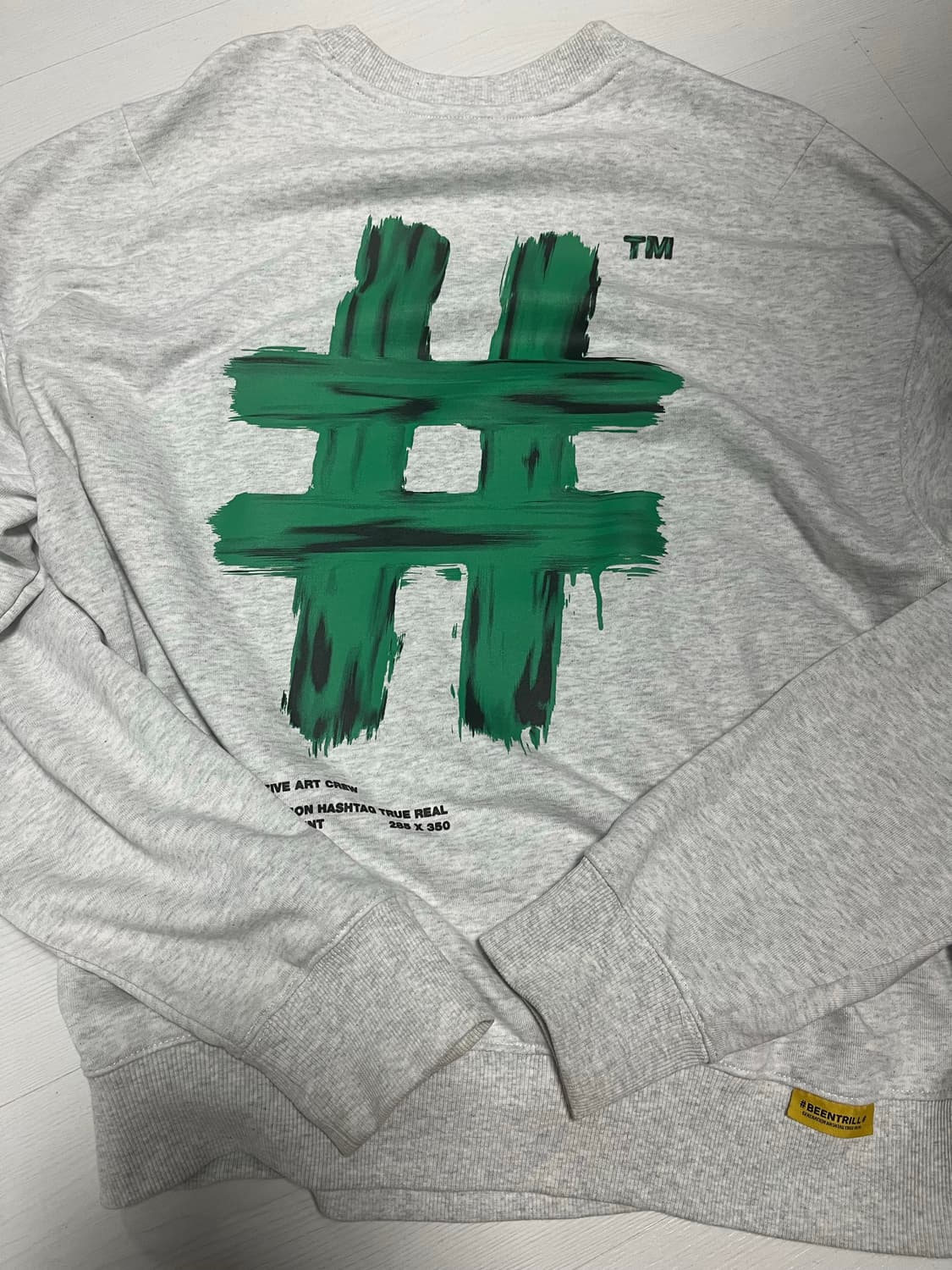 빈트릴 맨투맨 L 상품이미지1