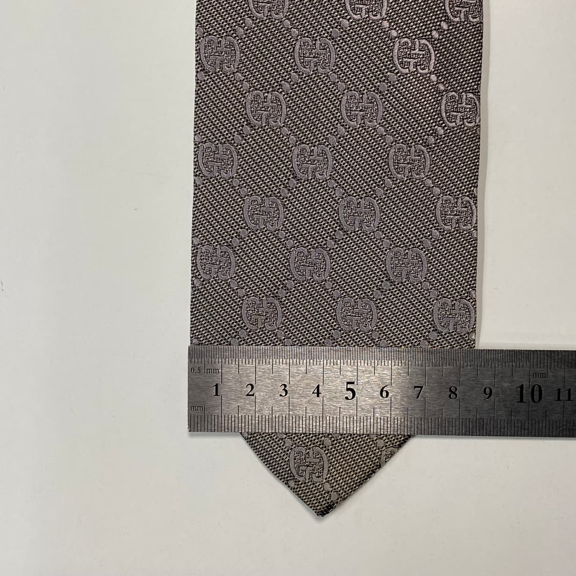 구찌(GUCCI) GG모노그램 명품 정품 넥타이 8.3cm 상품이미지8