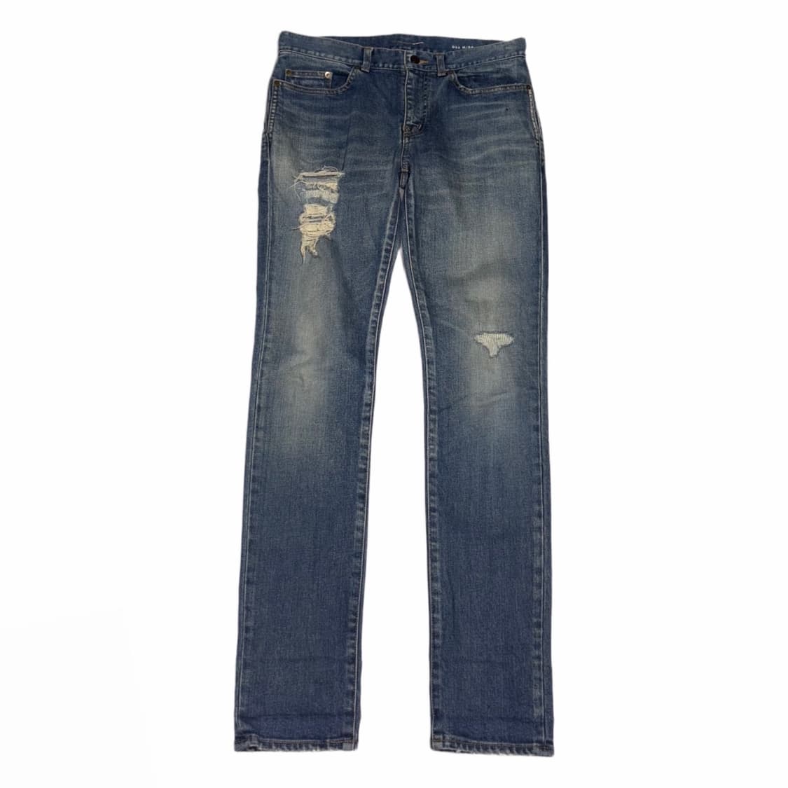 AW19 Saint Laurent Distressed Jeans 상품이미지1