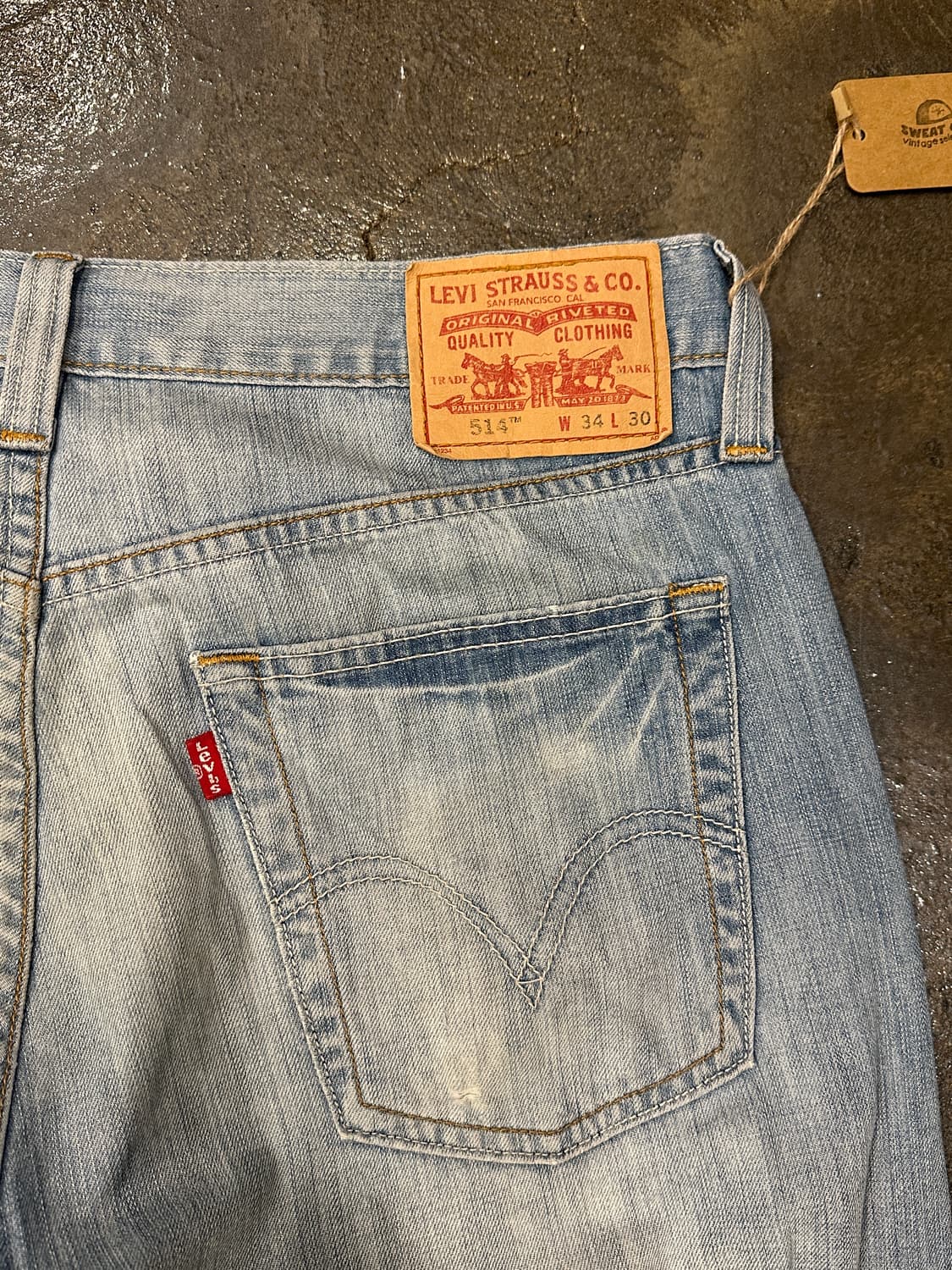 리바이스 514 W34 L30 상품이미지5