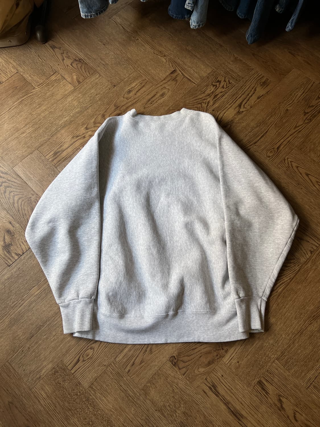 [L]90's Made in USA 위스콘신 리버스위브 스웻셔츠 상품이미지7