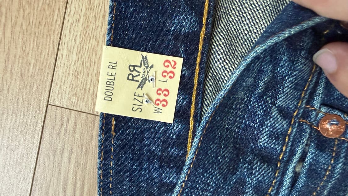 RRL 빈티지 파이브 포켓 기빈스 33x32 상품이미지2