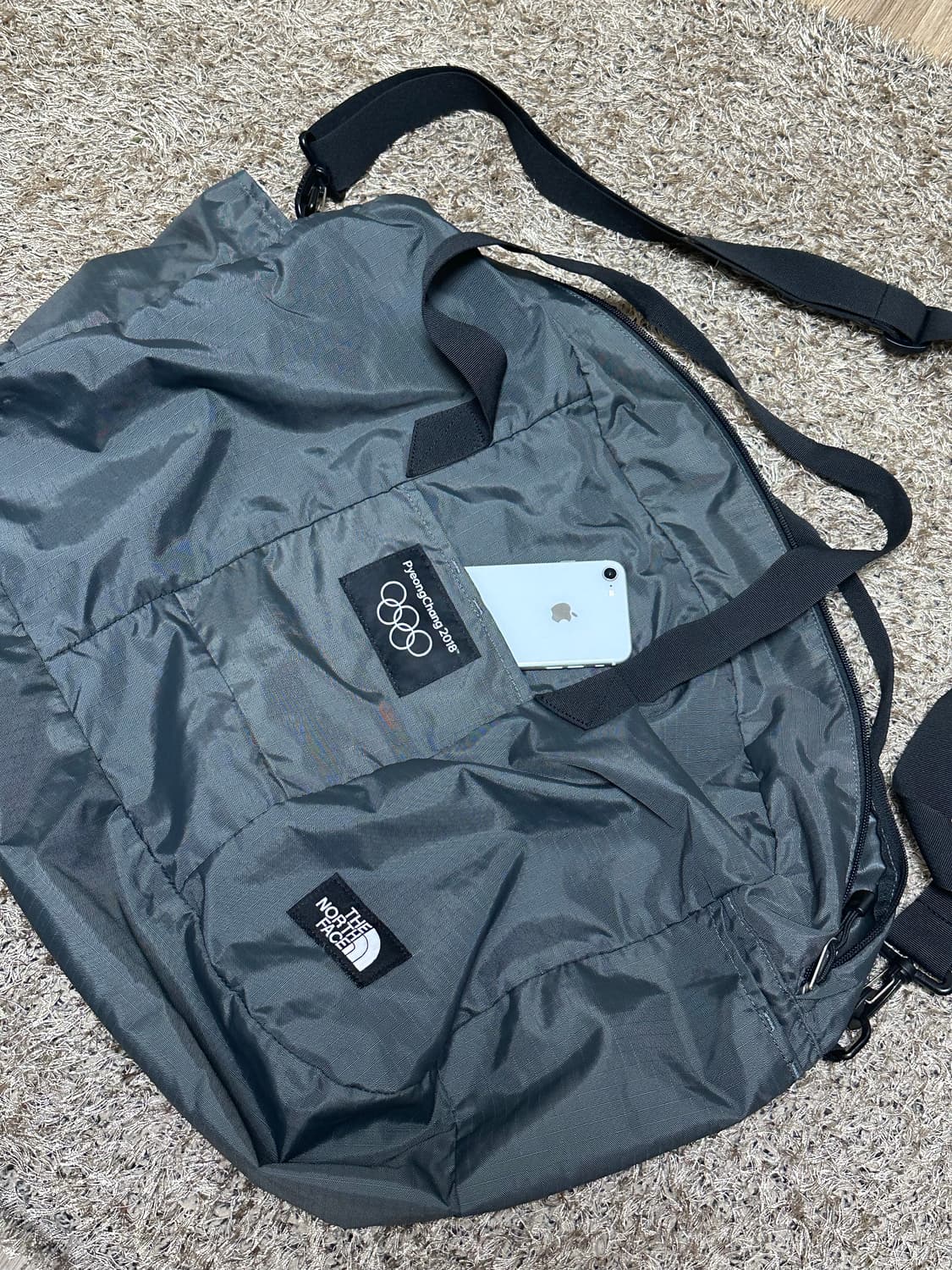 노스페이스 평창 동계올림픽 2018 기념 더플백 상품이미지2