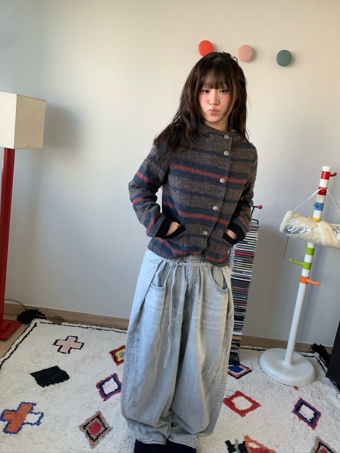 ethnic wool jacket 상품이미지3