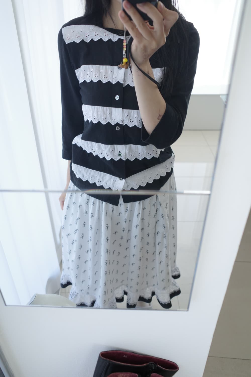 Umbrella man lace skirt 상품이미지3