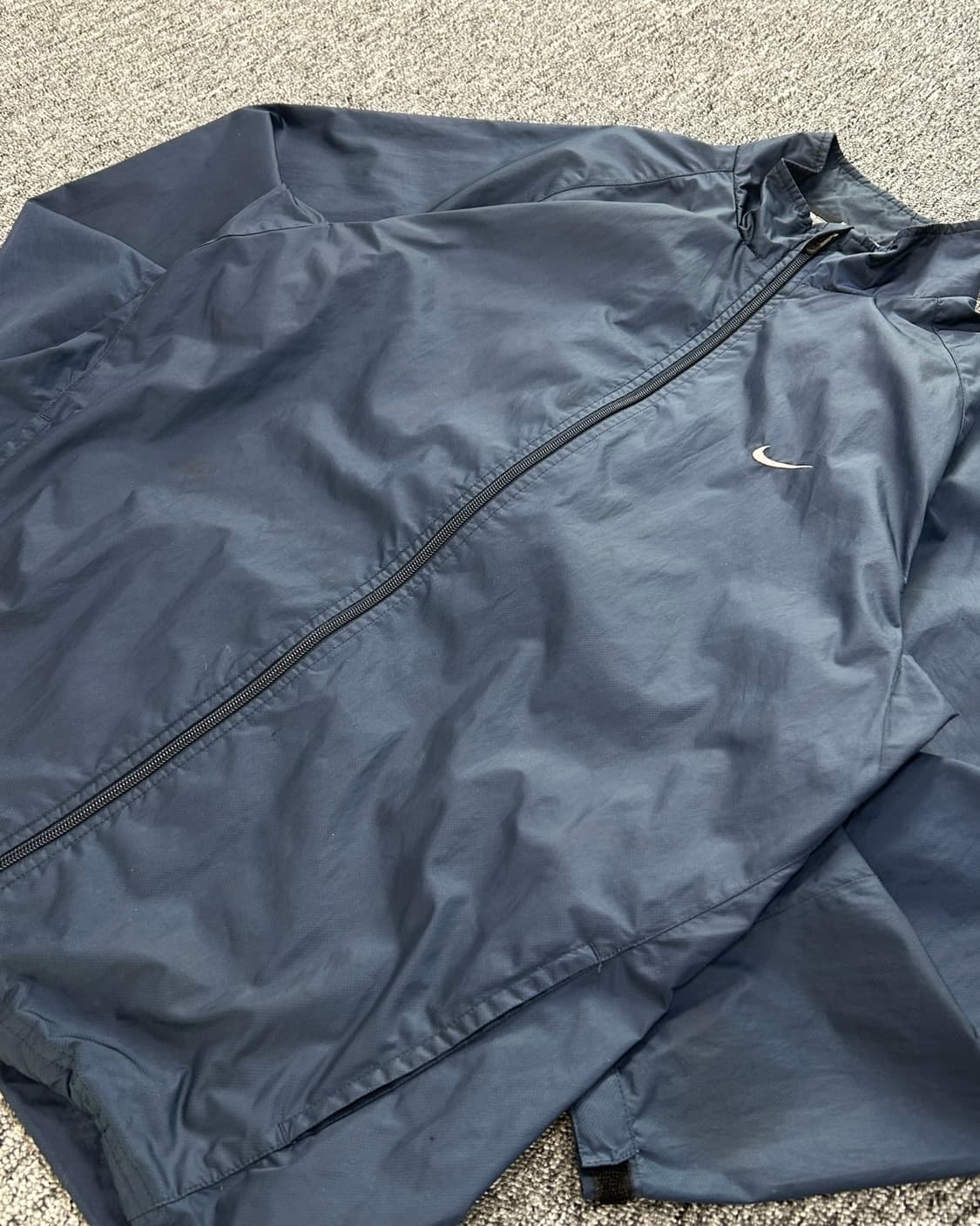 나이키 올드스쿨 네이비 바람막이 자켓  상품이미지3