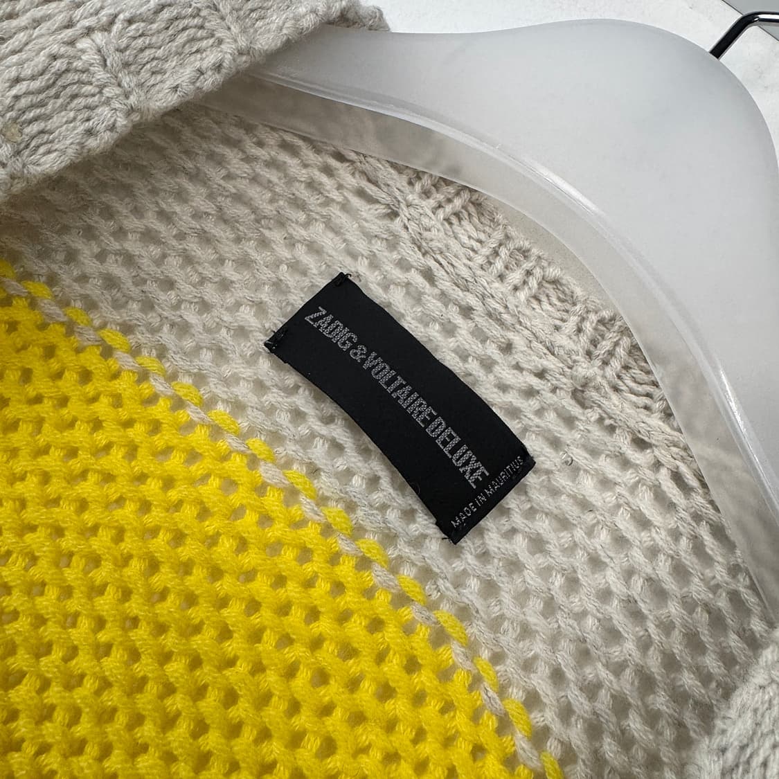 쟈딕앤볼테르 스트라이프 캐시 롱 가디건 상품이미지5