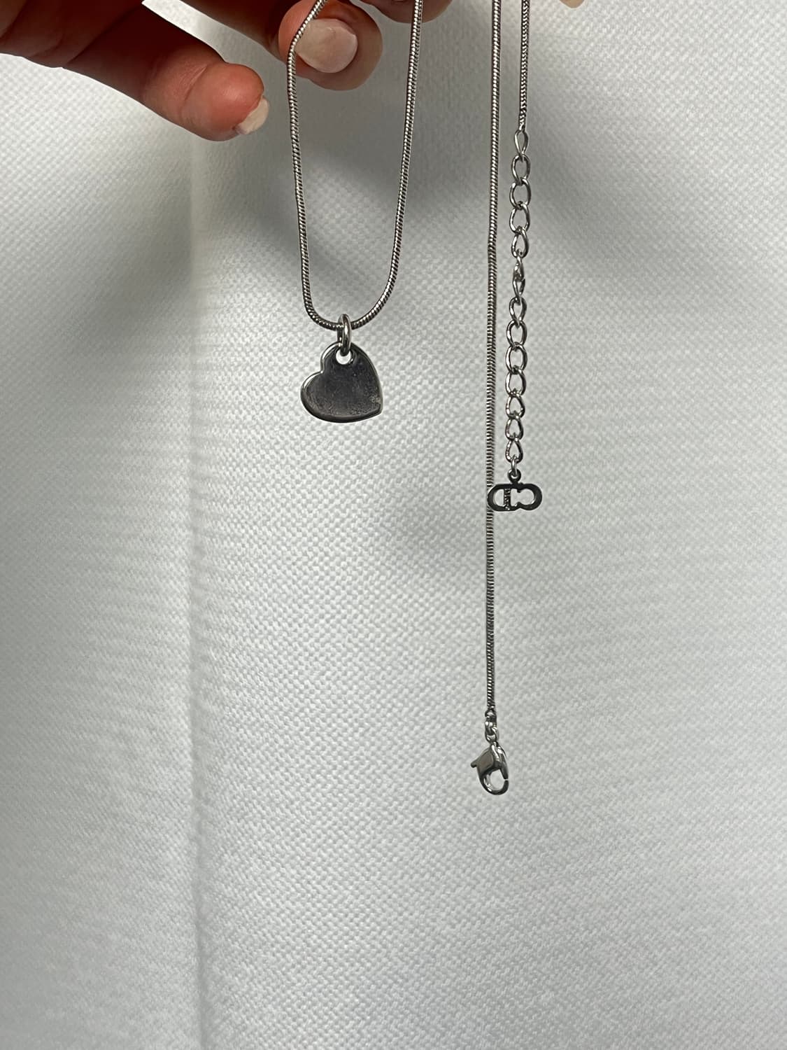 디올 하트 목걸이 상품이미지5