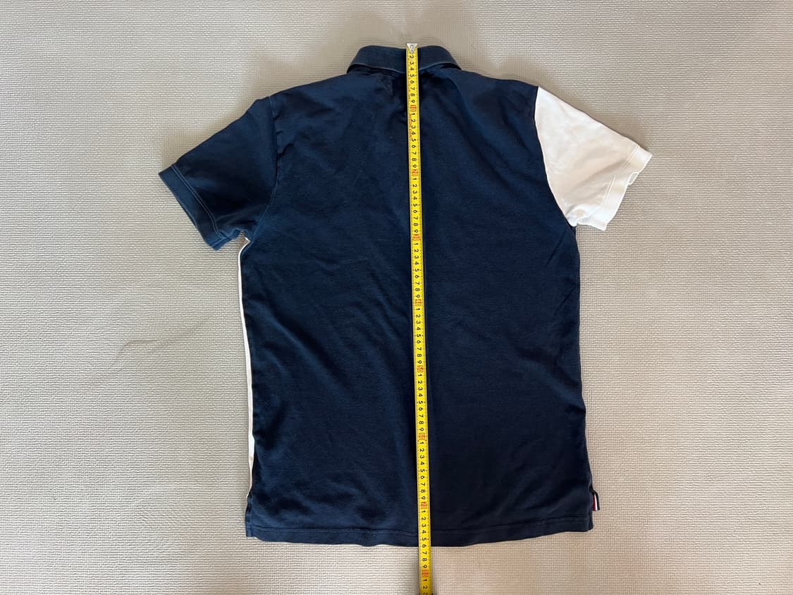 무료배송 - 타미 힐피거 PK 카라 반팔티셔츠(화이트/네이비/레드) L 상품이미지8