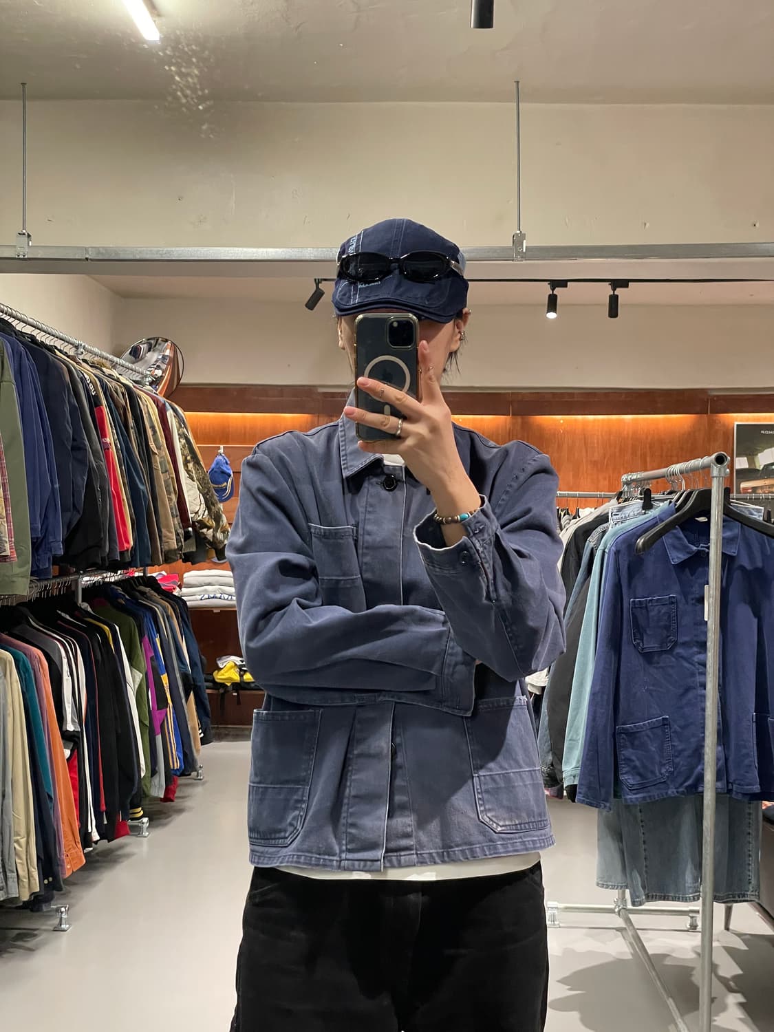 90's 프렌치 워크 자켓 상품이미지5