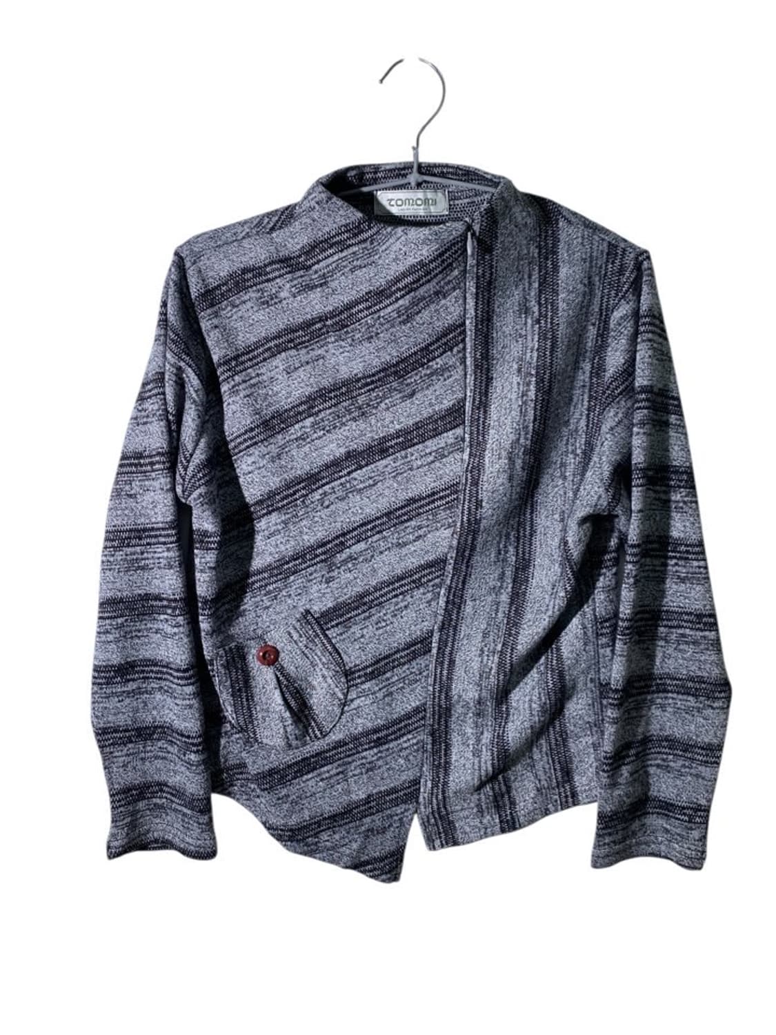 tomomi 반집업 니트 상품이미지1