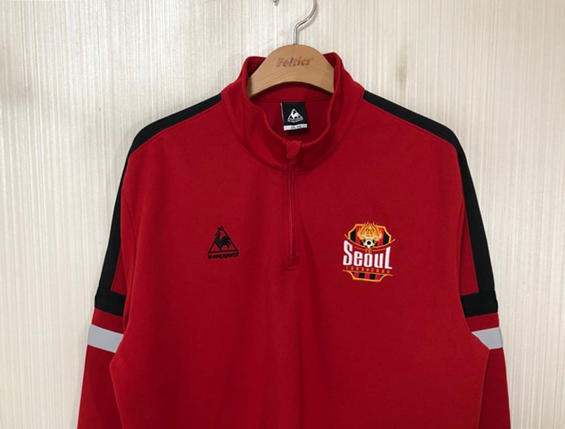 K리그 르꼬끄 FC서울 하프집업 트레이닝탑 2XL(110) 상품이미지2