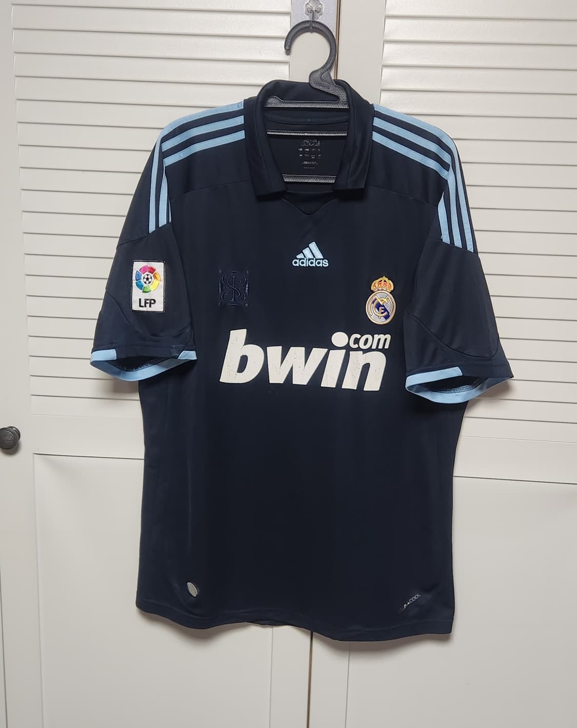 09-10 레알 마드리드 어웨이 No.9 호날두 아디다스 유니폼 반팔 상품이미지1