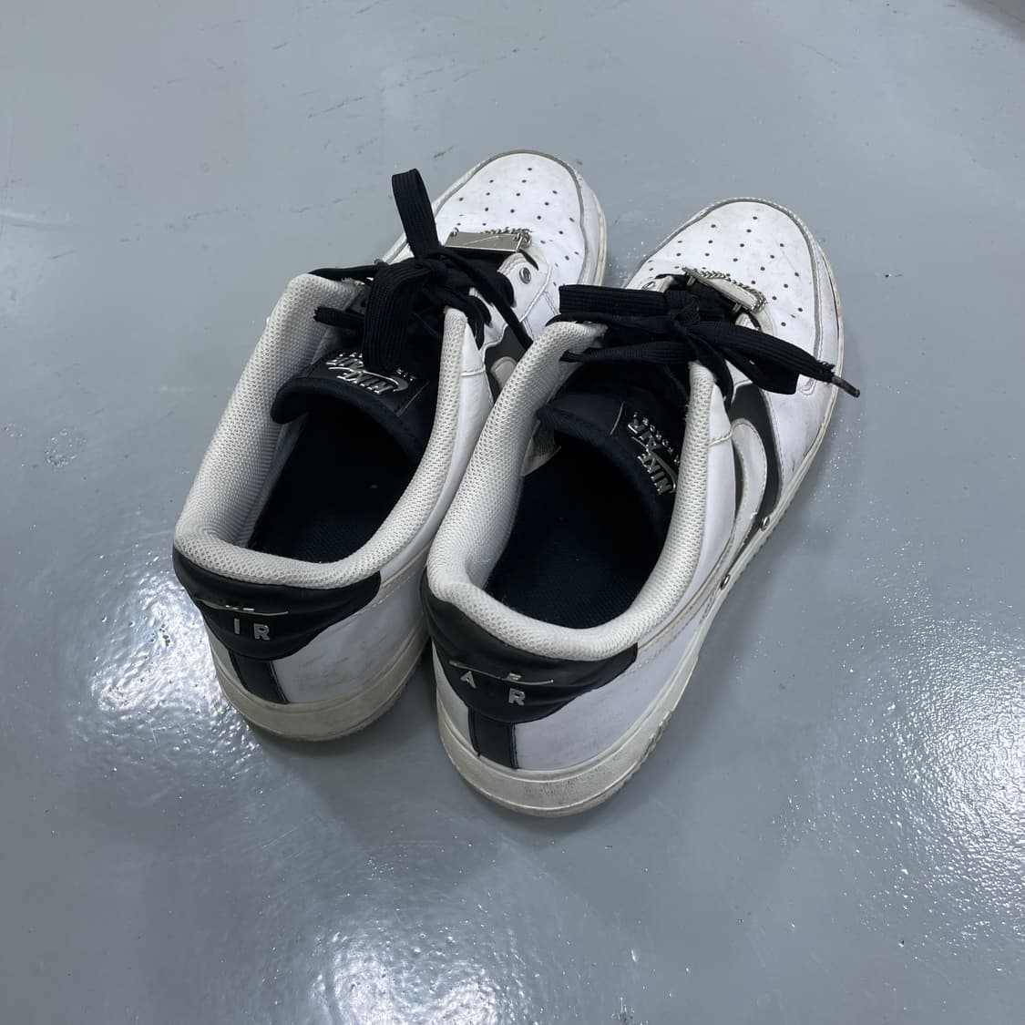 230 나이키 에어포스 실버체인 운동화 0303S2 상품이미지3