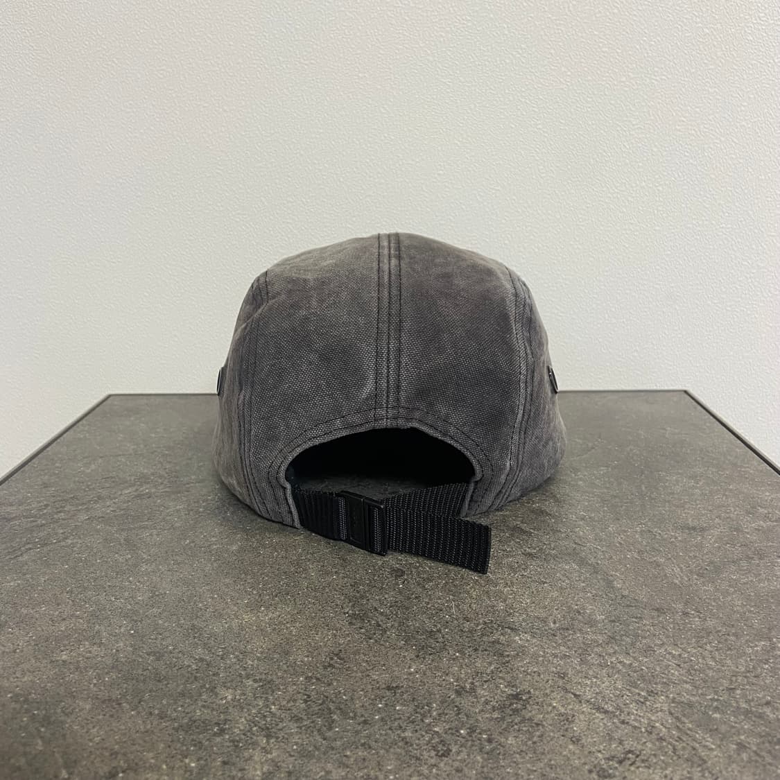 (OS) 슈프림 박스로고 캠프캡 모자 스톤 워시드 블랙 상품이미지4