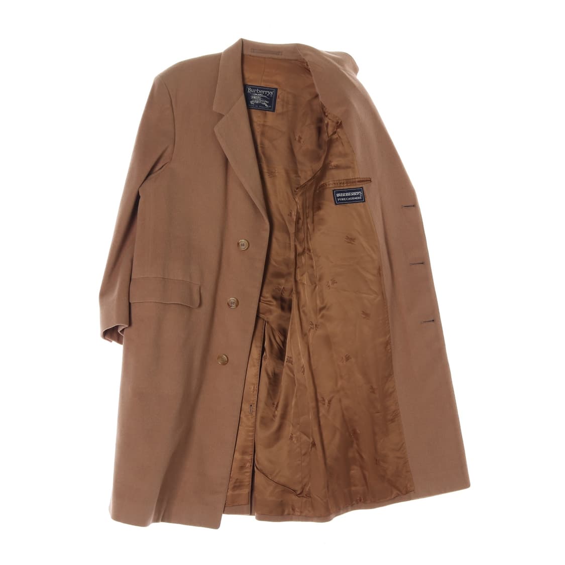 [L]버버리 카멜 울100% 롱 싱글브레스티드코트
 상품이미지5