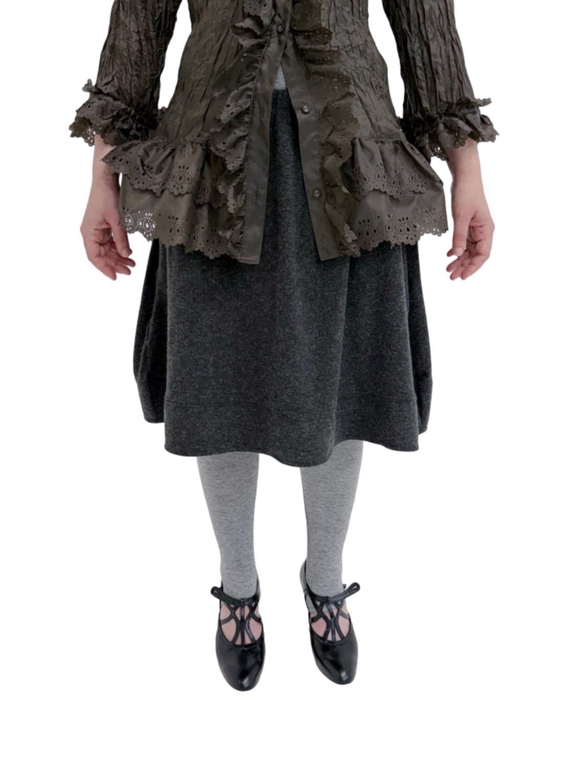 Uls Mountain Skirt - Charcoal 상품이미지1