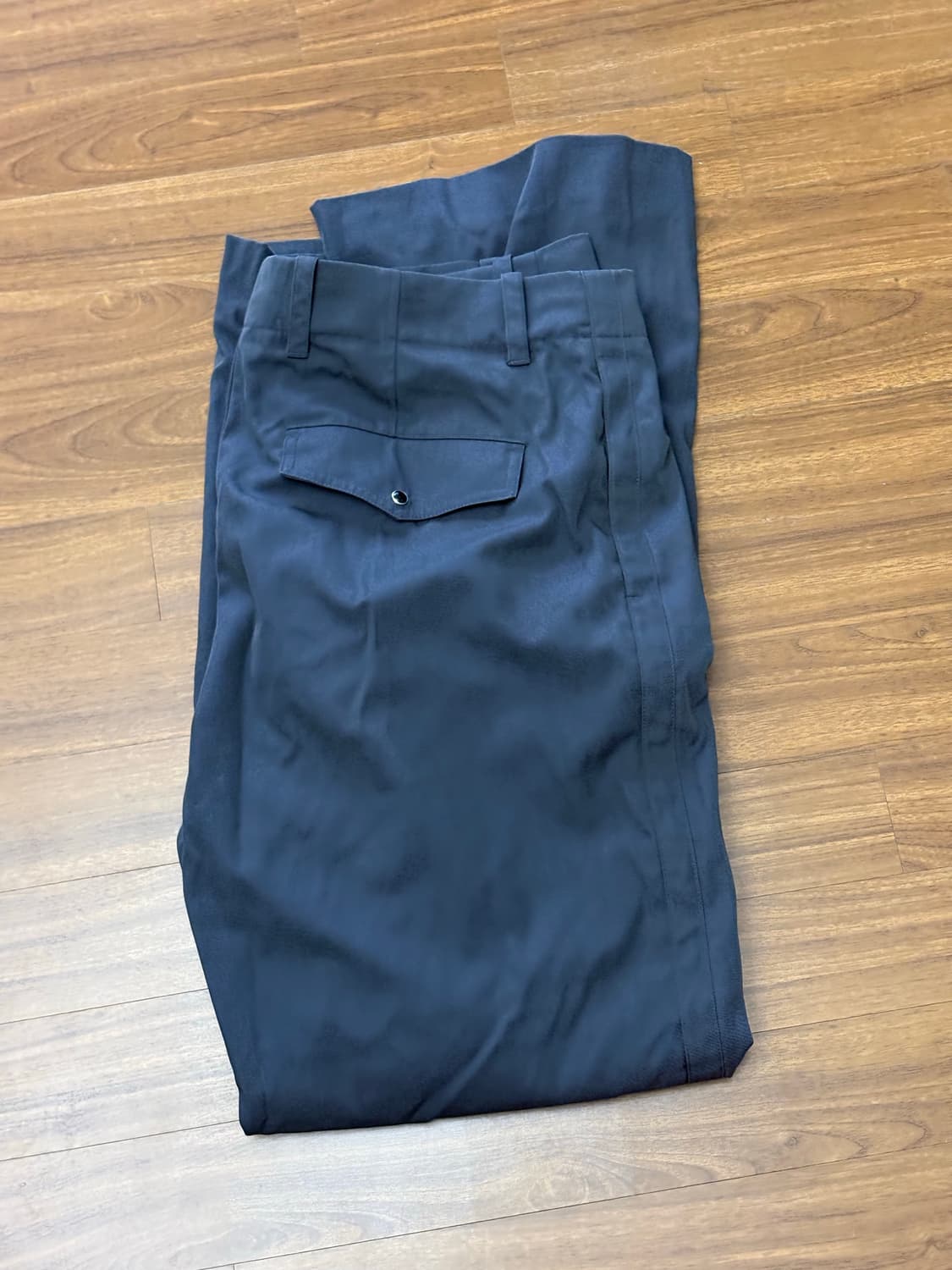 cos 플리티드 와이드 레그 트라우저 그레이 48 상품이미지4