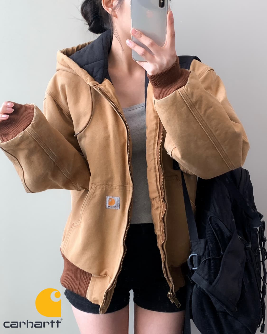 칼하트 j140 후드 자켓 상품이미지1