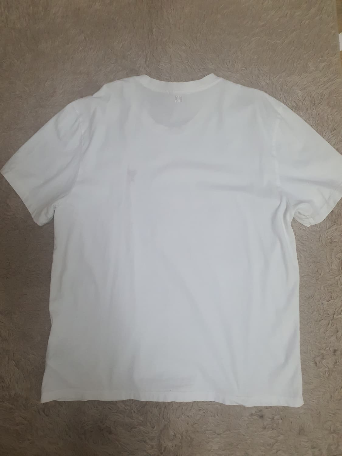 아미 루즈핏 반팔티 실측 사이즈 110 상품이미지3