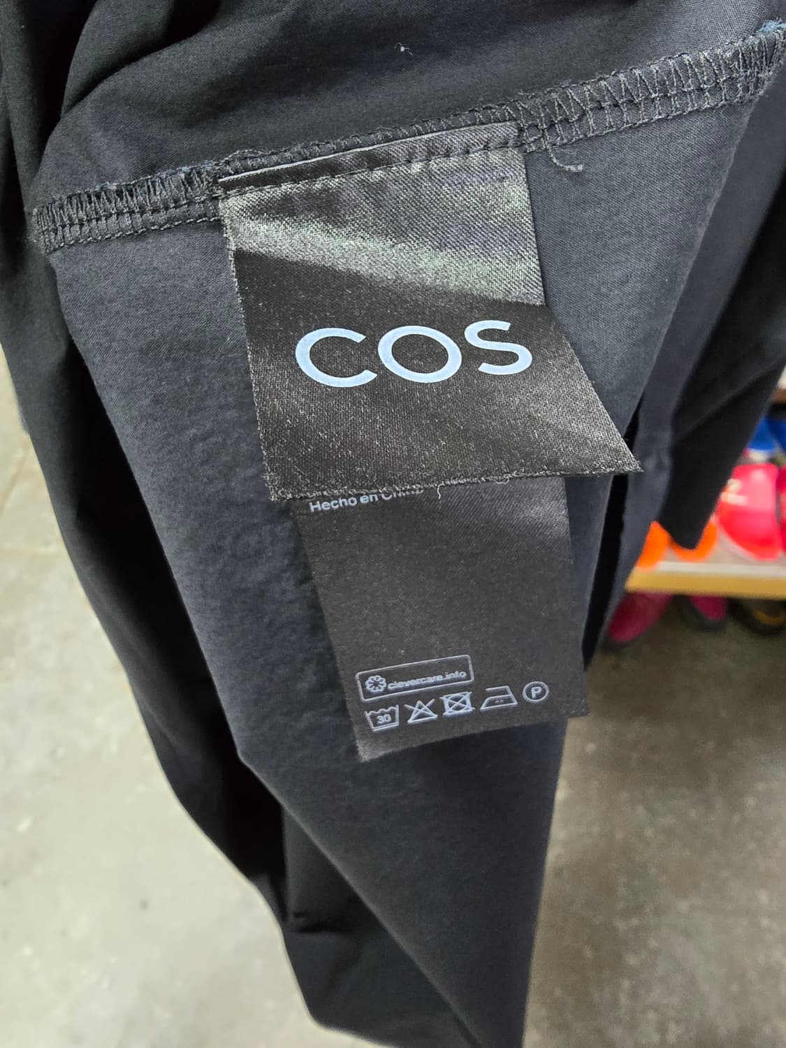 COS 코스 블랙 롱원피스 (1433) 상품이미지4